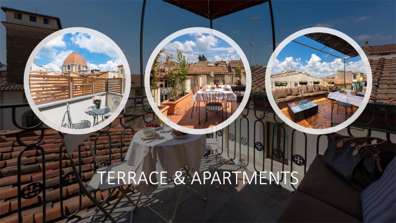 Terrace Apt In Piazza Strozzi-Center Of Firenze Eksteriør billede