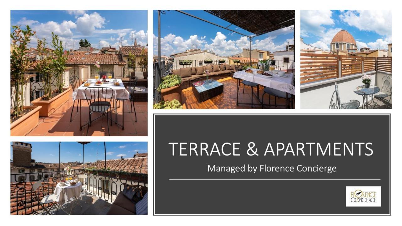Terrace Apt In Piazza Strozzi-Center Of Firenze Eksteriør billede
